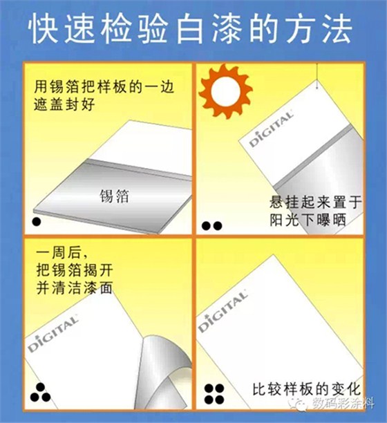 白漆為什么會變黃，原因在哪里？