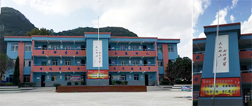 學(xué)校假期不趕工，外墻涂裝一步到位