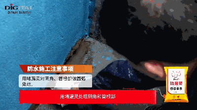 墻壁當(dāng)然要天衣無縫，防水涂膜怎能開裂！