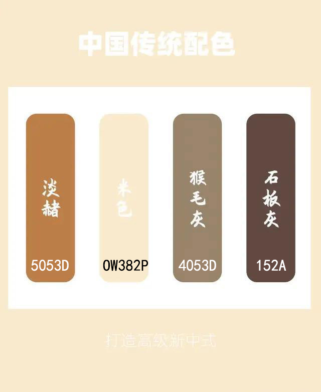 國風配色參照圖